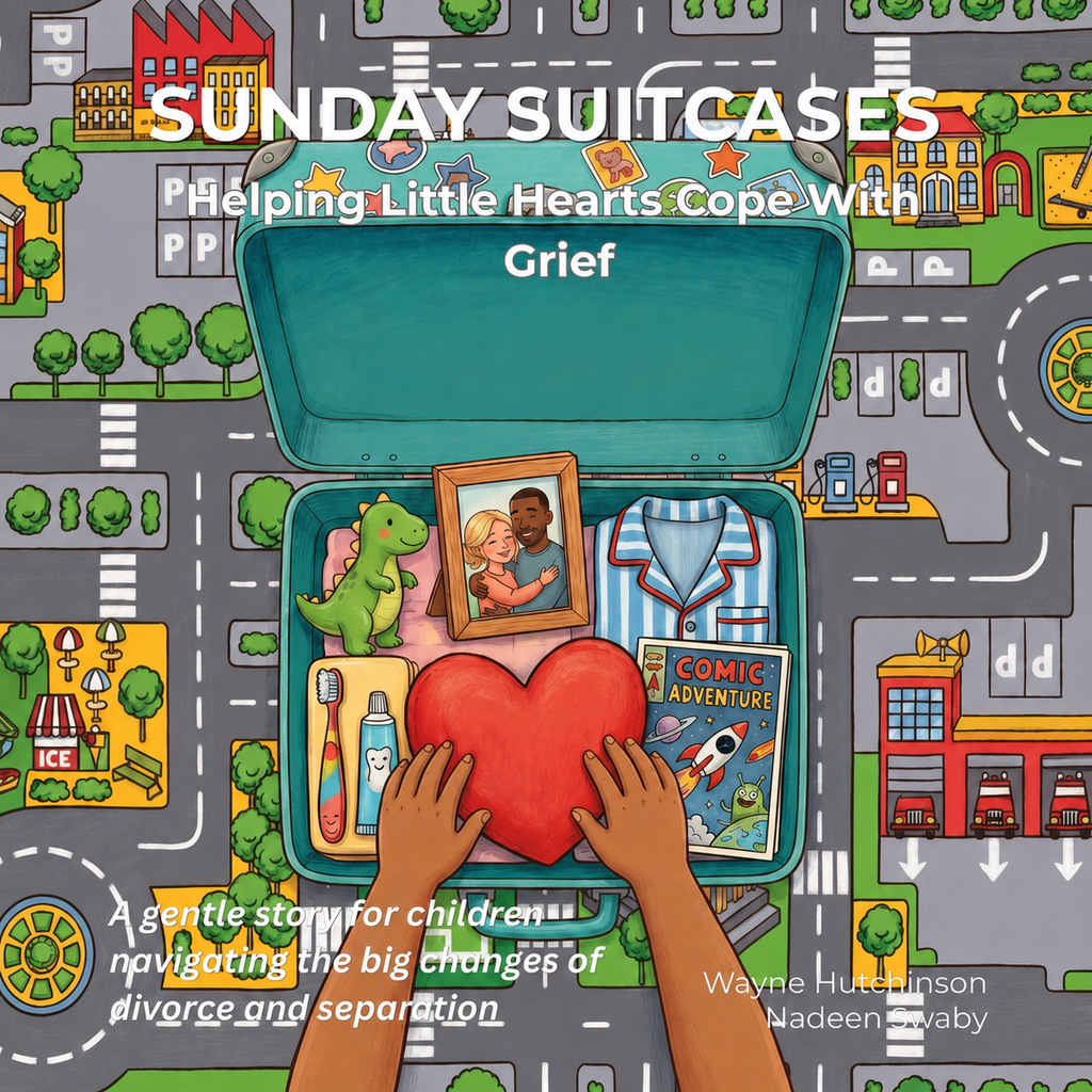 Sunday Suitcases: Helping Little Hearts Cope With Grief — book cover
