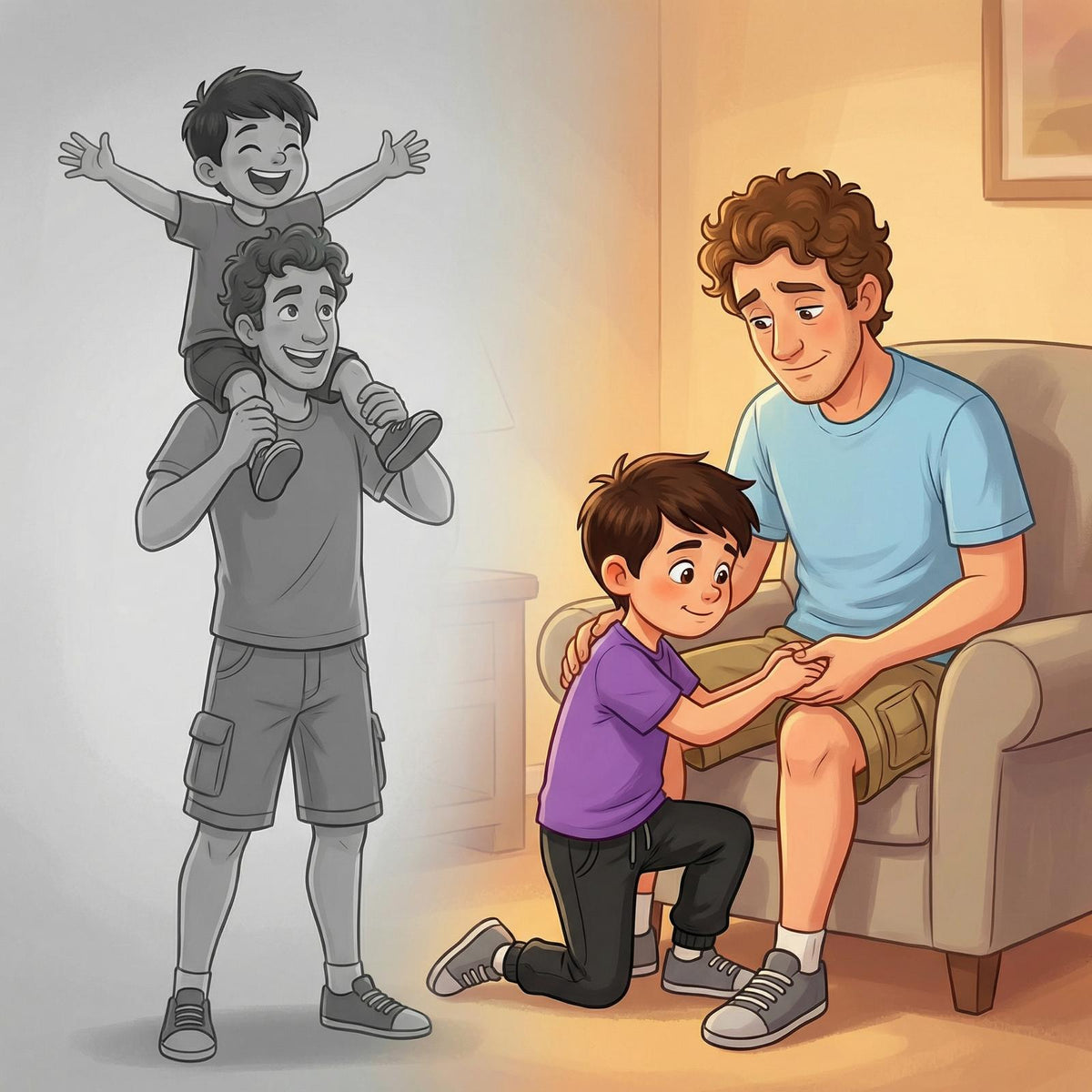 The Slow Sunset: Helping Little Hearts Cope With Grief