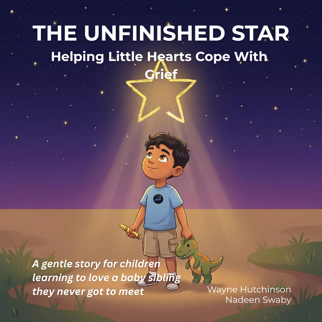 The Unfinished Star: Helping Little Hearts Cope With Grief — book cover