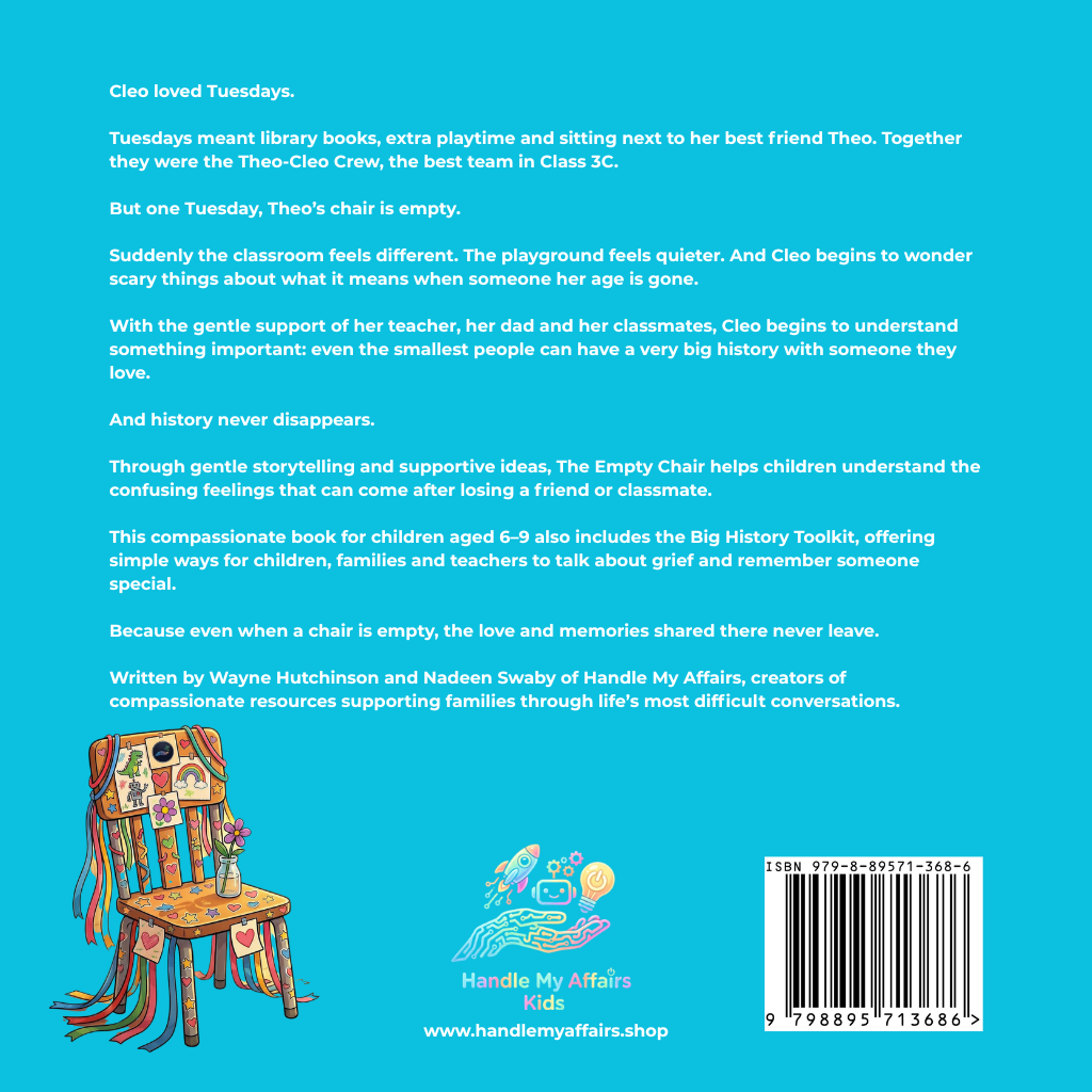 The Empty Chair: Helping Little Hearts Cope With Grief