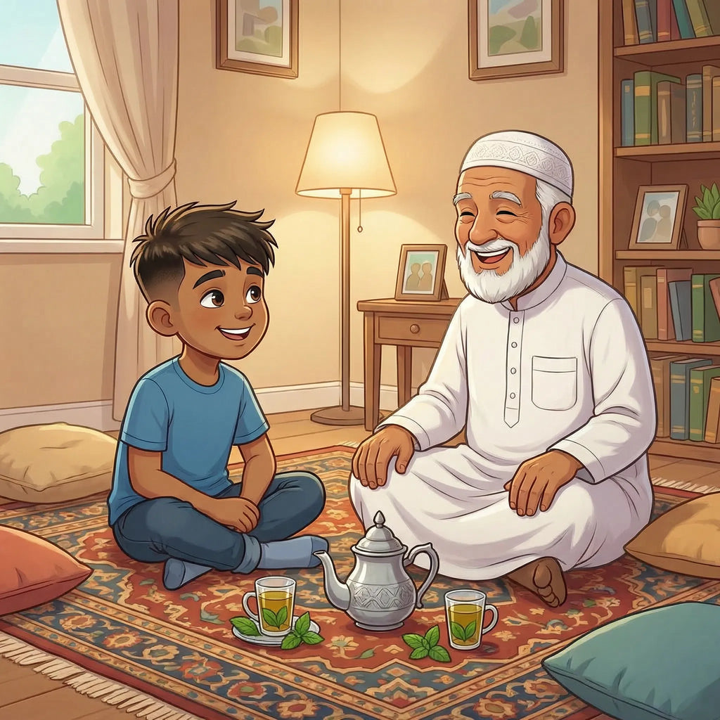 Grandad's Journey to Jannah: Helping Little Hearts Cope With Grief